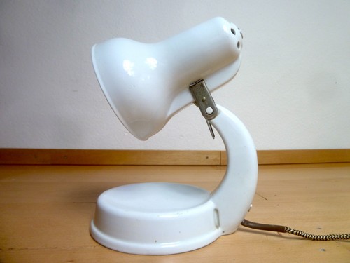 Alte vintage nachttischlampe - nachttischlampe, /