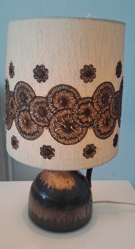 Alt tischlampe vintage keramik - tischlampe,