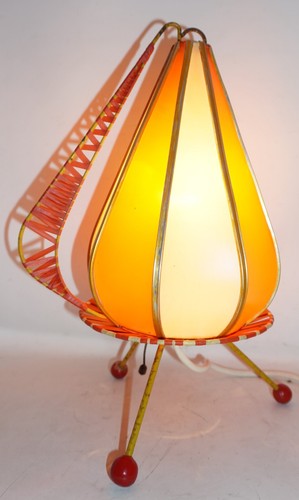 Tischlampe 50er jahre lampe - 50er,