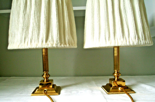Alte antike tischlampen - alte,