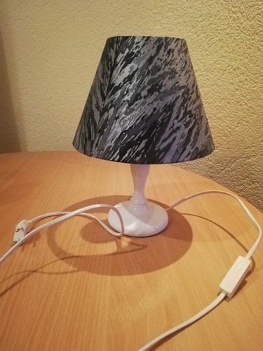 Alte tischlampe - alte,