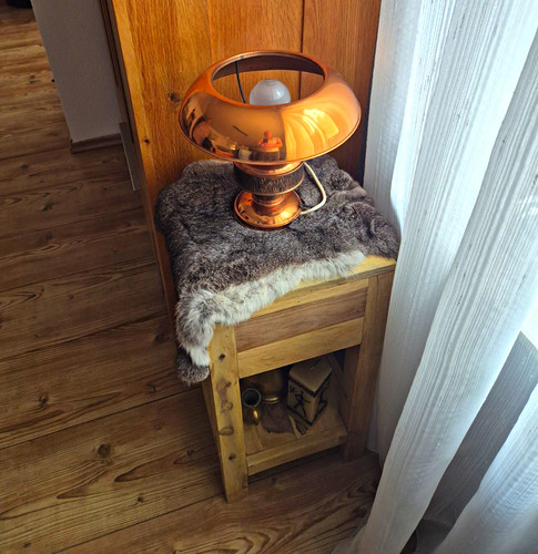 Antike nachttischlampe - antike,